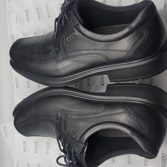 NWOb Ecco Helsinki Tie in Black 45 - Picture 15 of 16